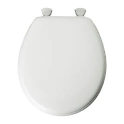 Mayfair Toilet Seat - Molded Wood - Premium Beveled-Edge - Easy Clean