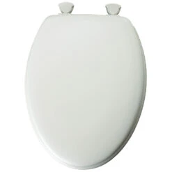 Mayfair Molded Wood Toilet Seat - Eco-friendly - Elongated Shape - 2.06-in H X 18.81-in L X 14.19-in W