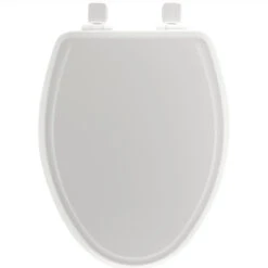 Molded Wood Toilet Seat - Elongated - White