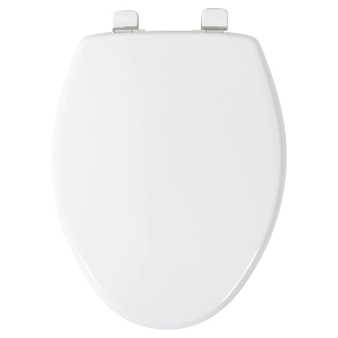 Mayfair Toilet Seat - Closed Front - Elongated Bowl - Plastic Material
