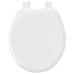 Mayfair Slow Closing Toilet Seat - Round - Closed Front - Adult
