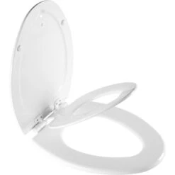 Mayfair NextStep2 Toilet Seat - White - Slow Close - Elongated