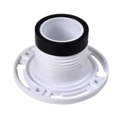 Oatey Twist-N-Set Replacement Closet Flange - PVC - White - 4 1/2-in W X 5-in D X 2 1/2-in H