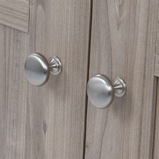 Project Source Bathroom Vanity With Sink - Brown And White - 30-in - Image 5