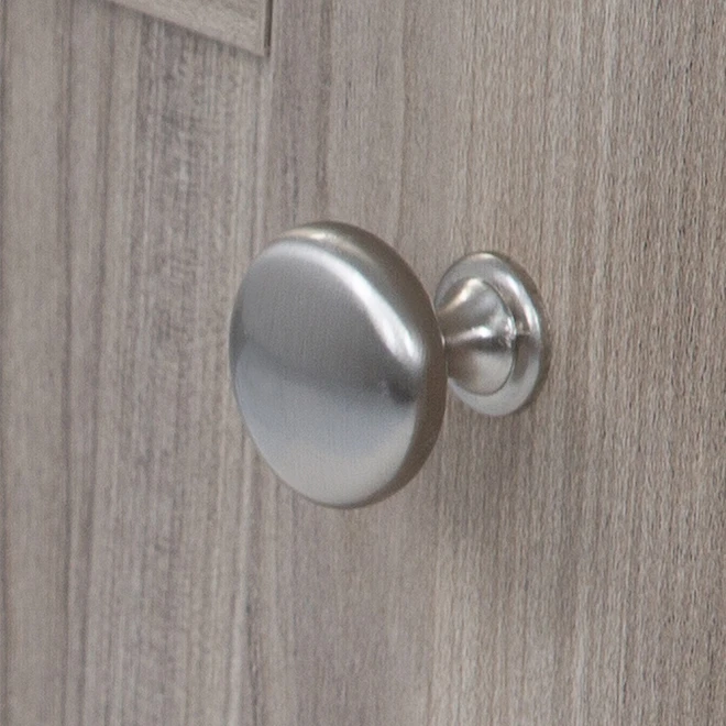 Project Source Bathroom Vanity - Brown With White Top - 1-Door - 18-in - Image 2