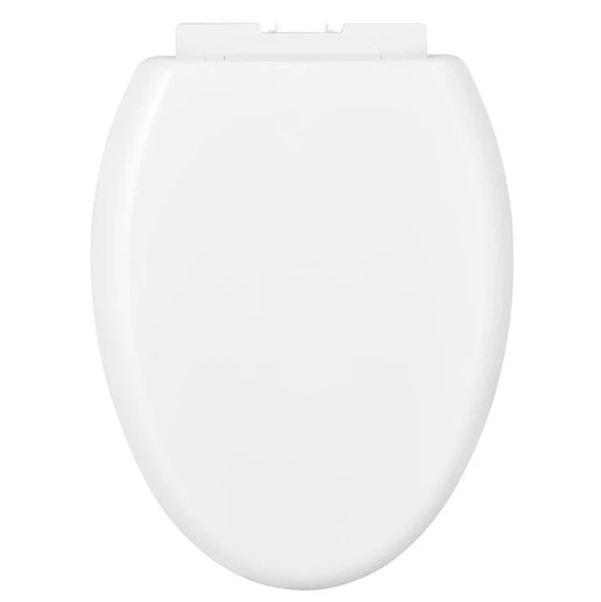 Project Source Elongated Toilet Seat - Plastic 18-in White - Image 4