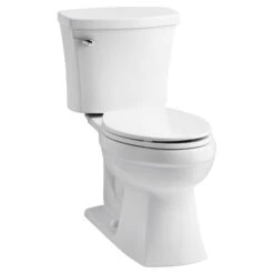Elliston Elongated-Front 2-Piece Toilet - 4.85 L - White