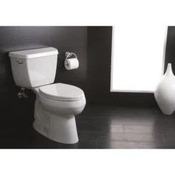 Kohler Ridgewood Round Toilet Seat - Closed Front - White - Quick Release