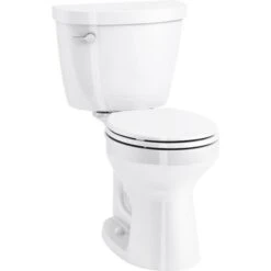 Kohler Cimarron White China 12-in 2-Piece Toilet - 4.8 LPF