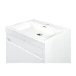 GEF Selena 24-in White Single Sink Bathroom Vanity With Acrylic Top