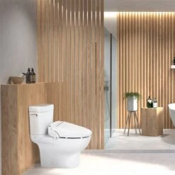 Cleantouch Bidet CT2100R Electronic Bidet Toilet Seat For Elongated With Remote Control In White