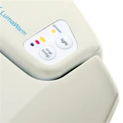 Brondell LumaWarm Heated Bidet Seat 14.3-in X 20-in Biscuit