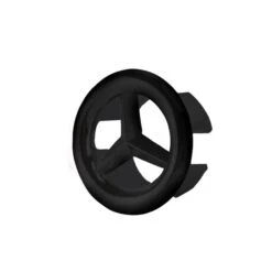 American Imaginations White 16.5-in Oval Bathroom Undermount Sink With Black Hardware