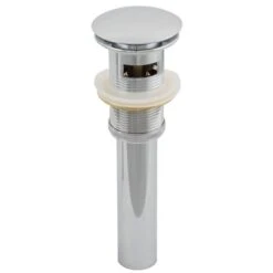 American Imaginations Biscuit Enamel Glaze Undermount Round Bathroom Sink And Overflow Drain - 16-in L X 16-in W