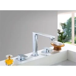 American Imaginations Undermount 15.25-in L X 15.25-in W Bathroom Sink With Faucet And Overflow Drain - White Enamel