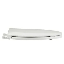 Boyel Living Elongated Closed Front Toilet Seat In White