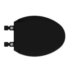 Boyel Living Elongated Closed Front Toilet Seat - Black