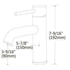 American Imaginations White Round Drop-In Bathroom Sink With Chrome Drain And Faucet And Overflow Drain (18.25-in X 18.25-in)