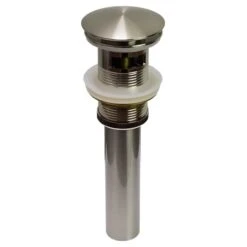 American Imaginations White Vessel Oval 17.25-in X 22.75-in Bathroom Sink With Chrome Drain And Brushed Nickel Overflow Drain