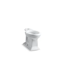 KOHLER Memoirs Comfort Height White Elongated Chair Height Residential Toilet Bowl
