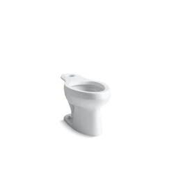 KOHLER Wellworth White Elongated Standard Height Residential Toilet Bowl