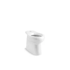 KOHLER Cimarron Comfort Height White Elongated Chair Height Residential Toilet Bowl