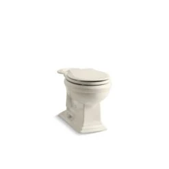 KOHLER Memoirs Comfort Height Biscuit Round Chair Height Residential Toilet Bowl