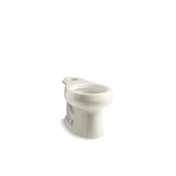KOHLER Wellworth Biscuit Round Standard Height Residential Toilet Bowl