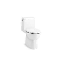 KOHLER Reach Comfort Height White Watersense Labelled Compact Elongated Chair Height 1-Piece Toilet With 12-in Rough-In