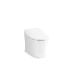 KOHLER Eir Comfort Height White Watersense Labelled Dual Compact Elongated Comfort Height 1-Piece Toilet With 12-in Rough-In