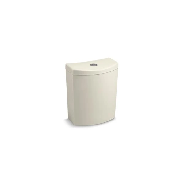 KOHLER Persuade Curv Biscuit 6-L/flush Dual-Flush High Efficiency Toilet Tank