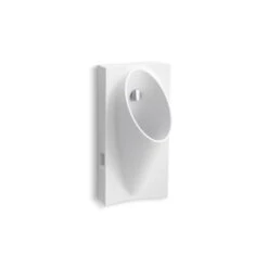 KOHLER Steward Hybrid 15-in W X 29.62-in H Wall Mounted Watersense Labelled White Urinal