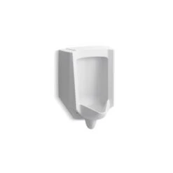 KOHLER Bardon 18-in W X 26.87-in H White Wall Mounted Watersense Labelled Urinal