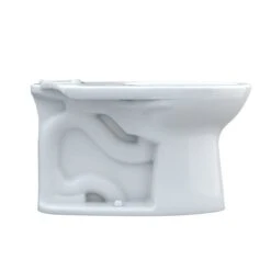 TOTO Drake Elongated Cotton White Universal Height Residential Toilet Bowl