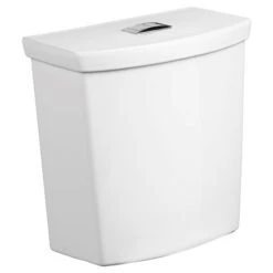 American Standard H2Option White 1.28-GPF (4.8 LPF) Dual Flush High Efficiency Toilet Tank