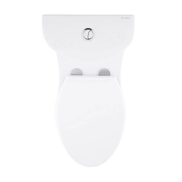 Swiss Madison Sublime White Dual Elongated Toilet 12-in Rough-In Size - Image 4