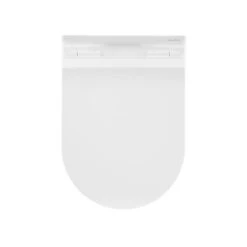 Swiss Madison Ivy White Dual Elongated Wall-Hung Toilet