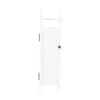 Alaterre Dover 7-in W X 28-in H X 7-in D White Pine Freestanding Linen Cabinet With Toilet Paper Holder