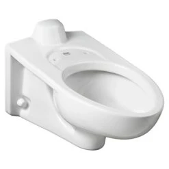 American Standard Afwall White Elongated Wall Hung Commercial Toilet Bowl