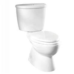 American Standard Universal White Elongated Standard Height Commercial/Residential Toilet Bowl