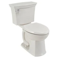 American Standard Vormax White Elongated Chair Height Residential Toilet Bowl