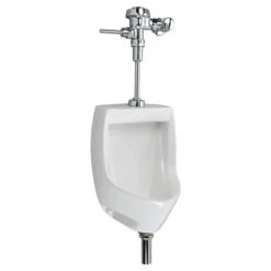 American Standard 12-in X 18-in White Wall-Mounted WaterSense Urinal