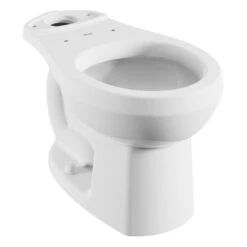 American Standard Colony White Round Standard Height Residential Toilet Bowl