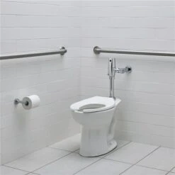 American Standard White Commercial Heavy-Duty Elongated Toilet Seat