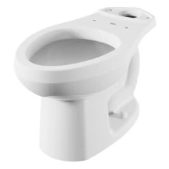 American Standard Colony White Elongated Standard Height Residential Toilet Bowl