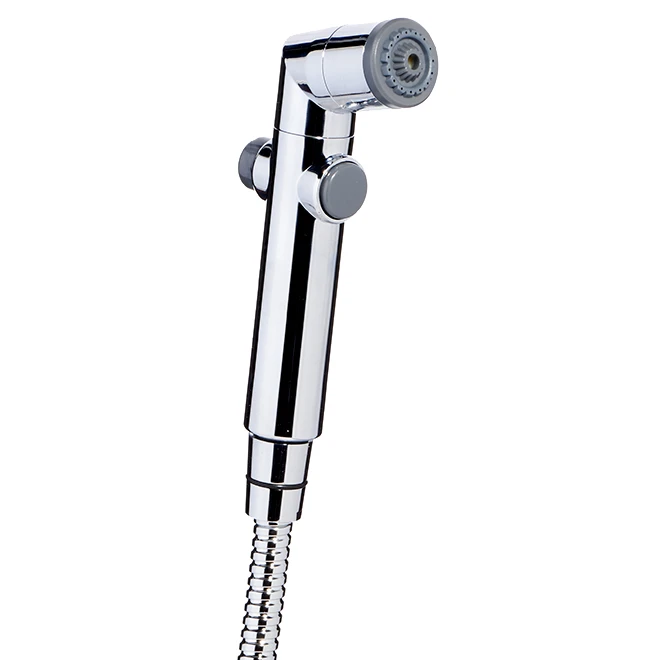 Brondell CleanSpa Handheld Bidet Sprayer - Chrome Finish - Toilet Mounted - 47-in L Metal Hose - Image 5