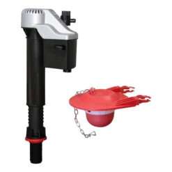 Korky QuietFill Toilet Fill Valve With 3-in Flapper