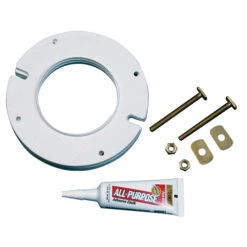 Master Plumber Toilet Flange Extension Kit - White