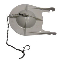 Master Plumber Flapper - Plastic - White Finish - 3-in D