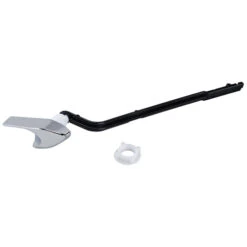 Master Plumber Kohler Tank Lever - Chrome Finish - Plastic Arm - 8-in L